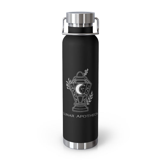 Lunar Apotheca Logo Vacuum Insulated Bottle, 22 oz