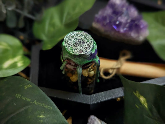 Custom Spell Jar and Scroll