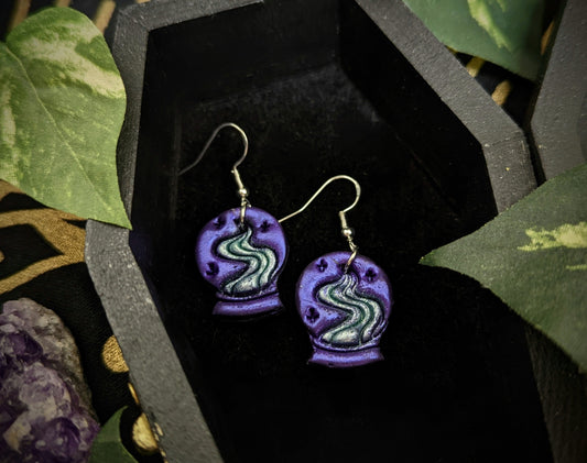 Crystal Ball Earrings