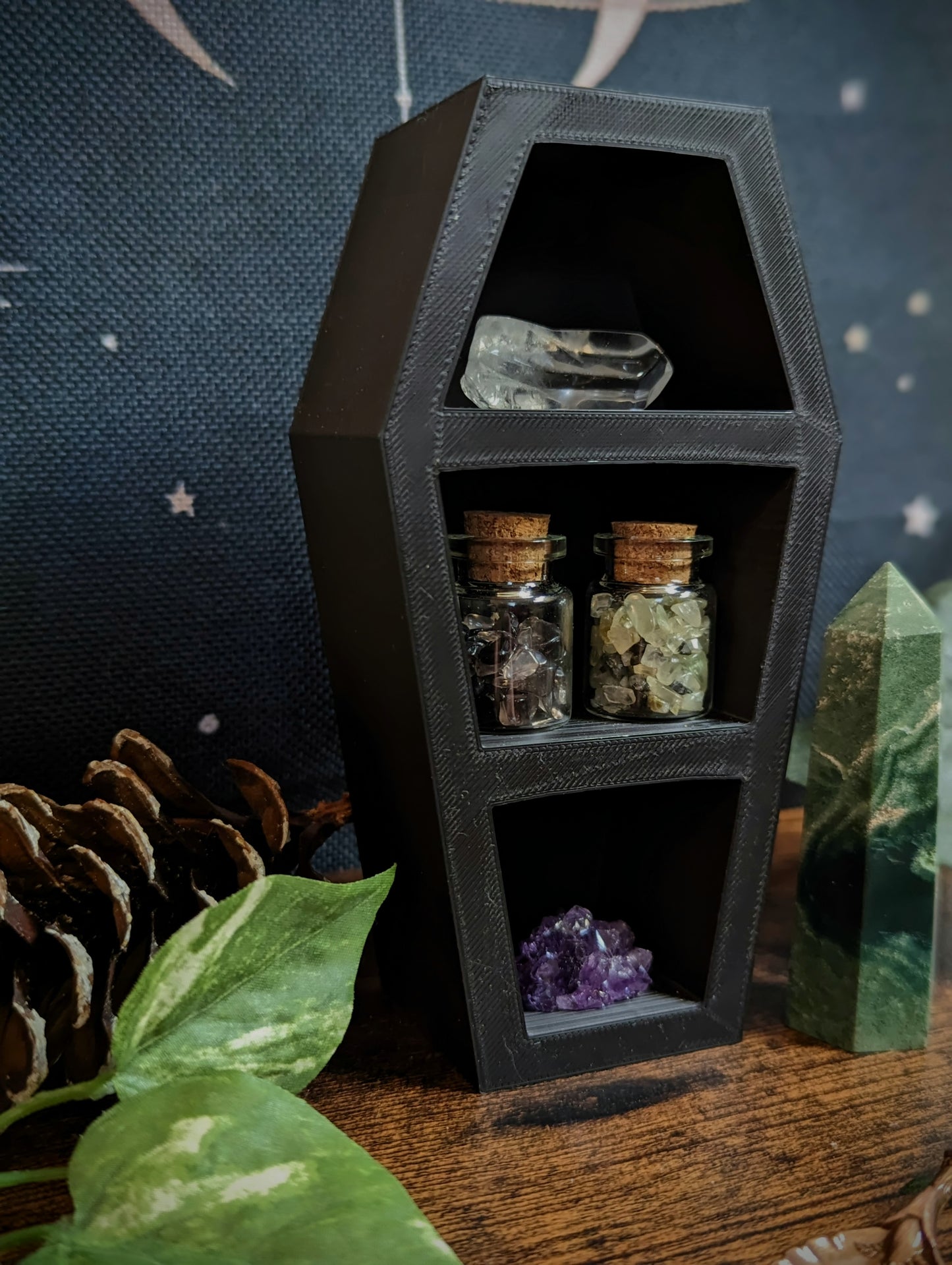 Coffin Trinket Shelf