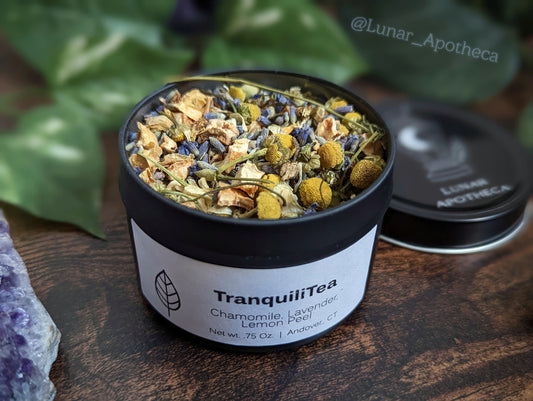 TranquiliTea Anti-Inflammatory Relaxation Herbal Tea | Lavender, Chamomile, Lemon | Loose Leaf