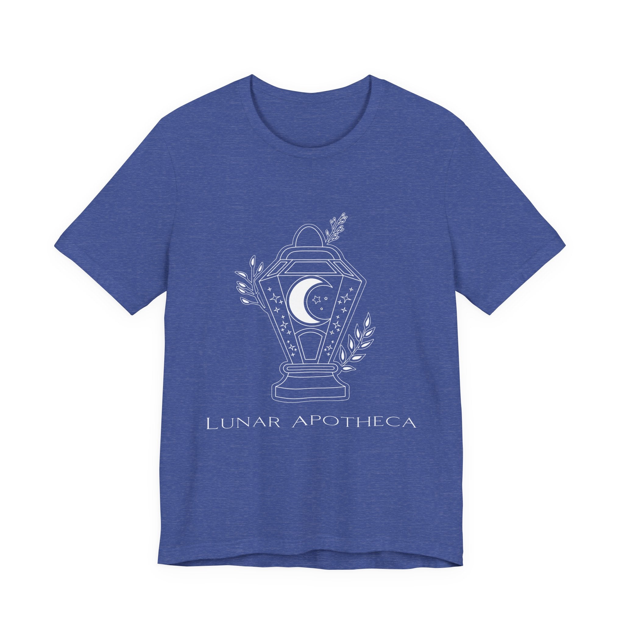 Lunar Apotheca Tee — UNISEX Moon Lantern Graphic T‑Shirt
