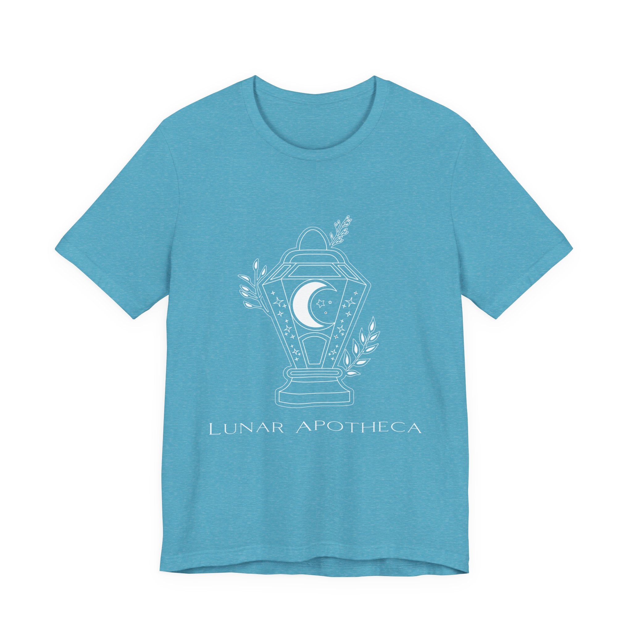 Lunar Apotheca Tee — UNISEX Moon Lantern Graphic T‑Shirt