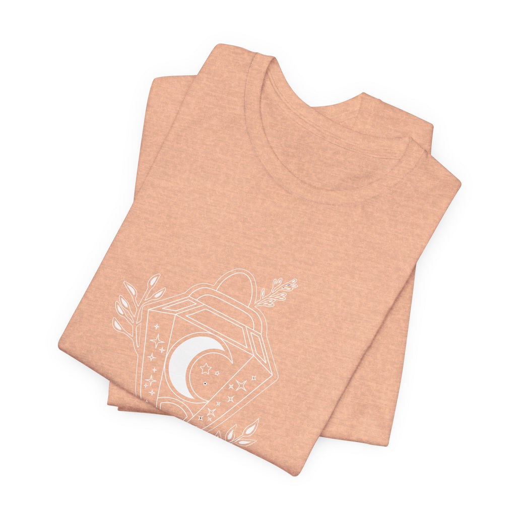 Lunar Apotheca Tee — UNISEX Moon Lantern Graphic T‑Shirt