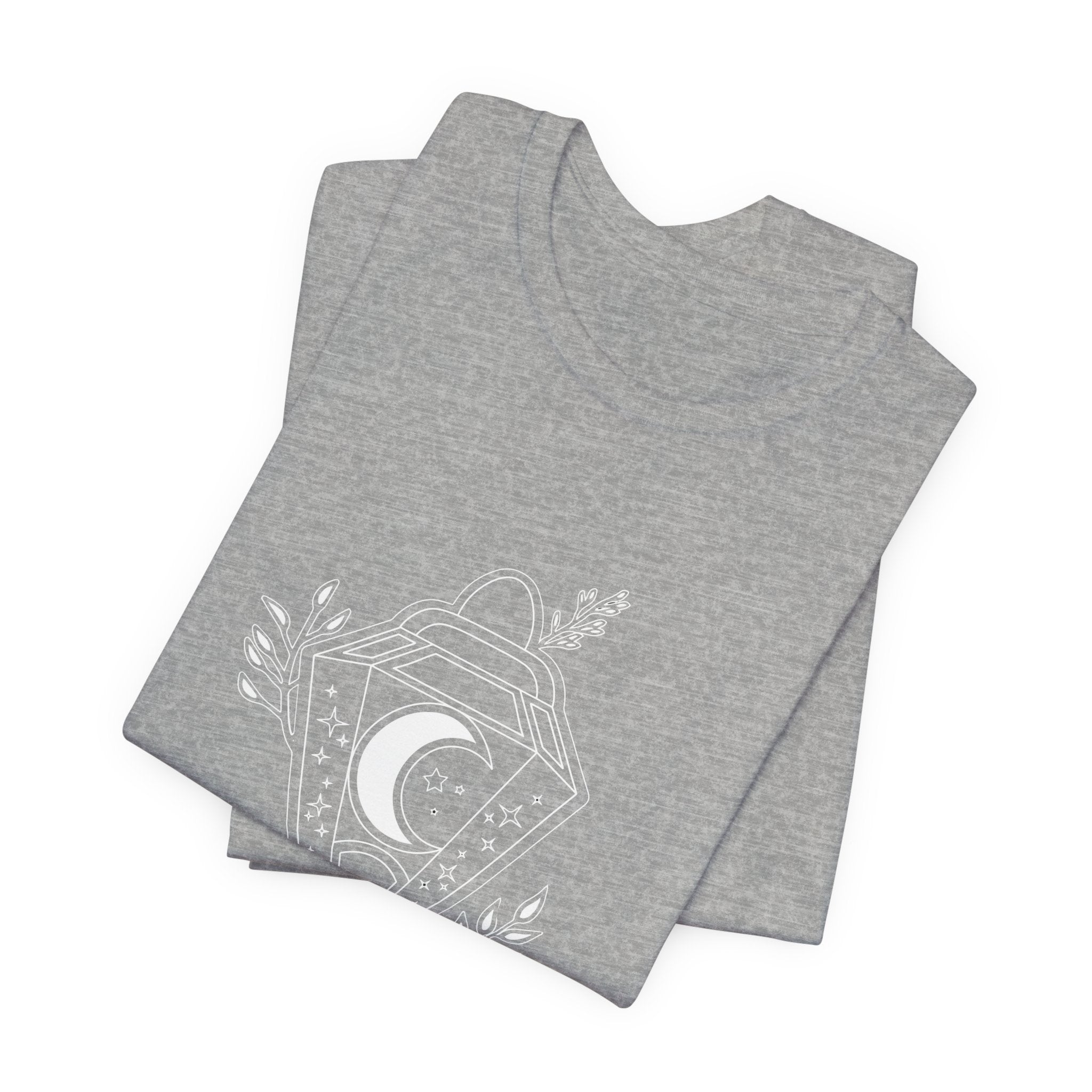 Lunar Apotheca Tee — UNISEX Moon Lantern Graphic T‑Shirt