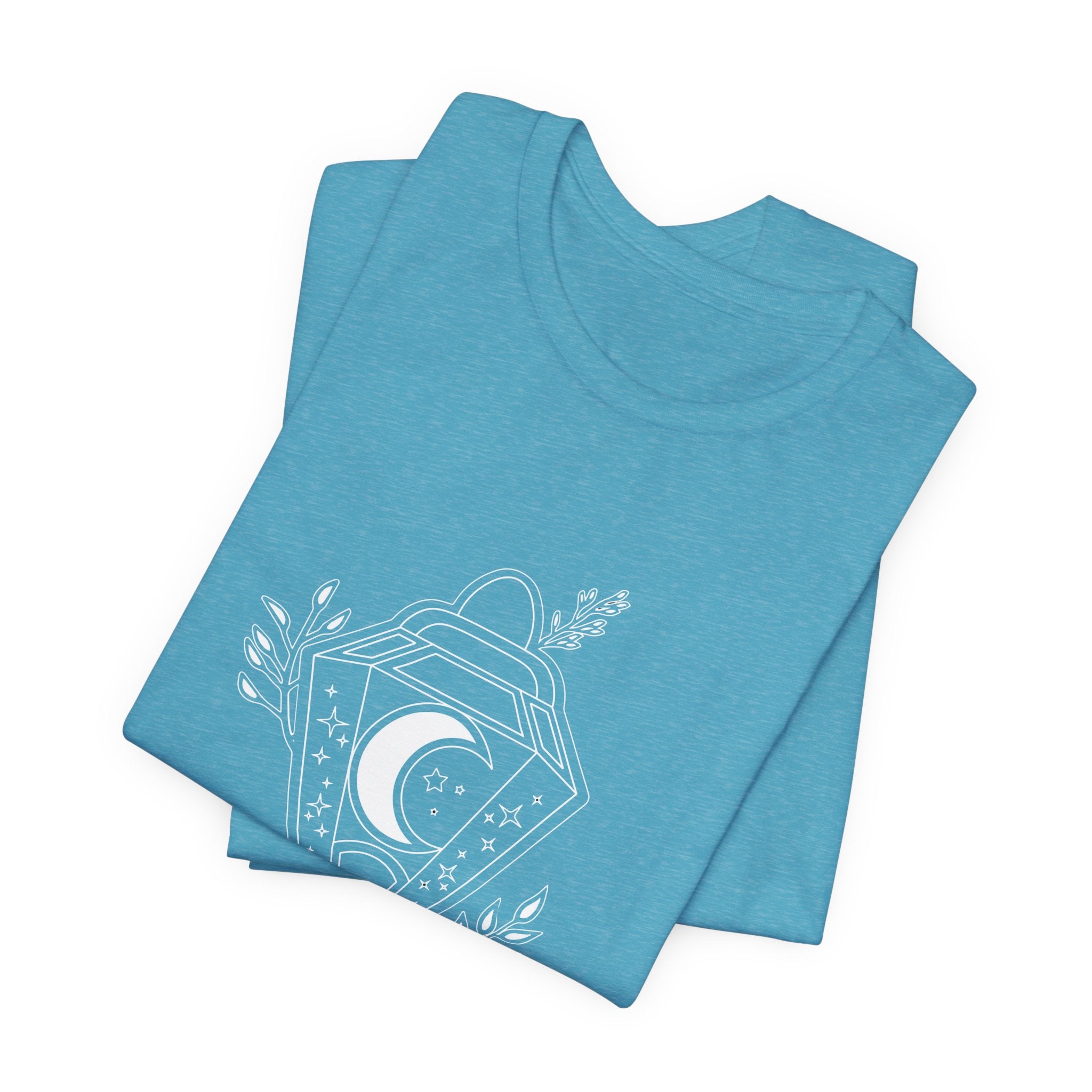 Lunar Apotheca Tee — UNISEX Moon Lantern Graphic T‑Shirt