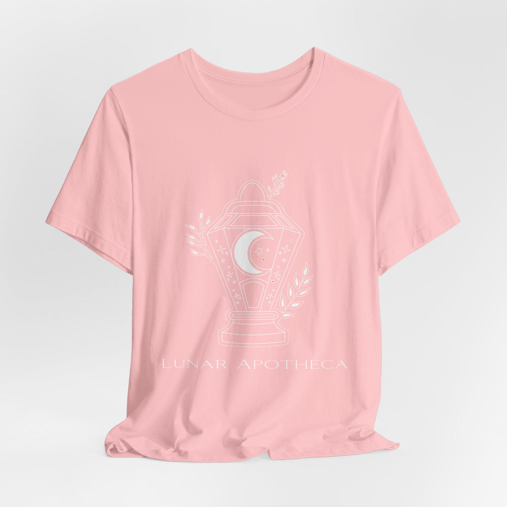 Lunar Apotheca Tee — UNISEX Moon Lantern Graphic T‑Shirt