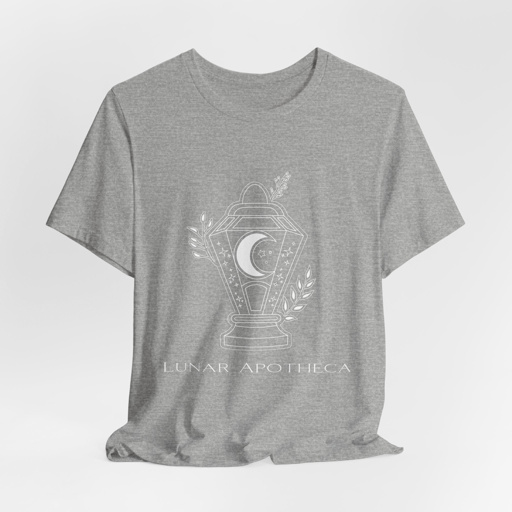 Lunar Apotheca Tee — UNISEX Moon Lantern Graphic T‑Shirt