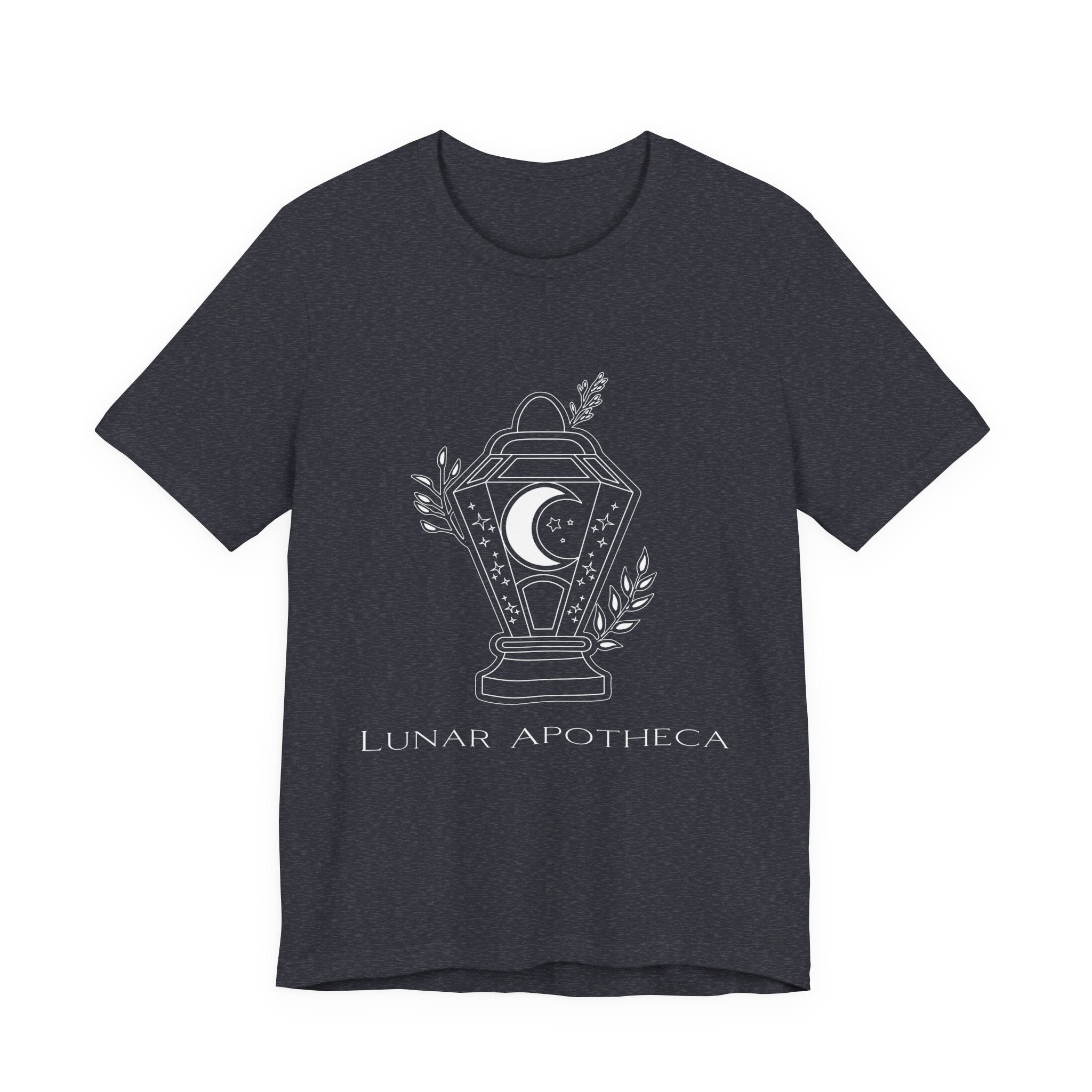 Lunar Apotheca Tee — UNISEX Moon Lantern Graphic T‑Shirt
