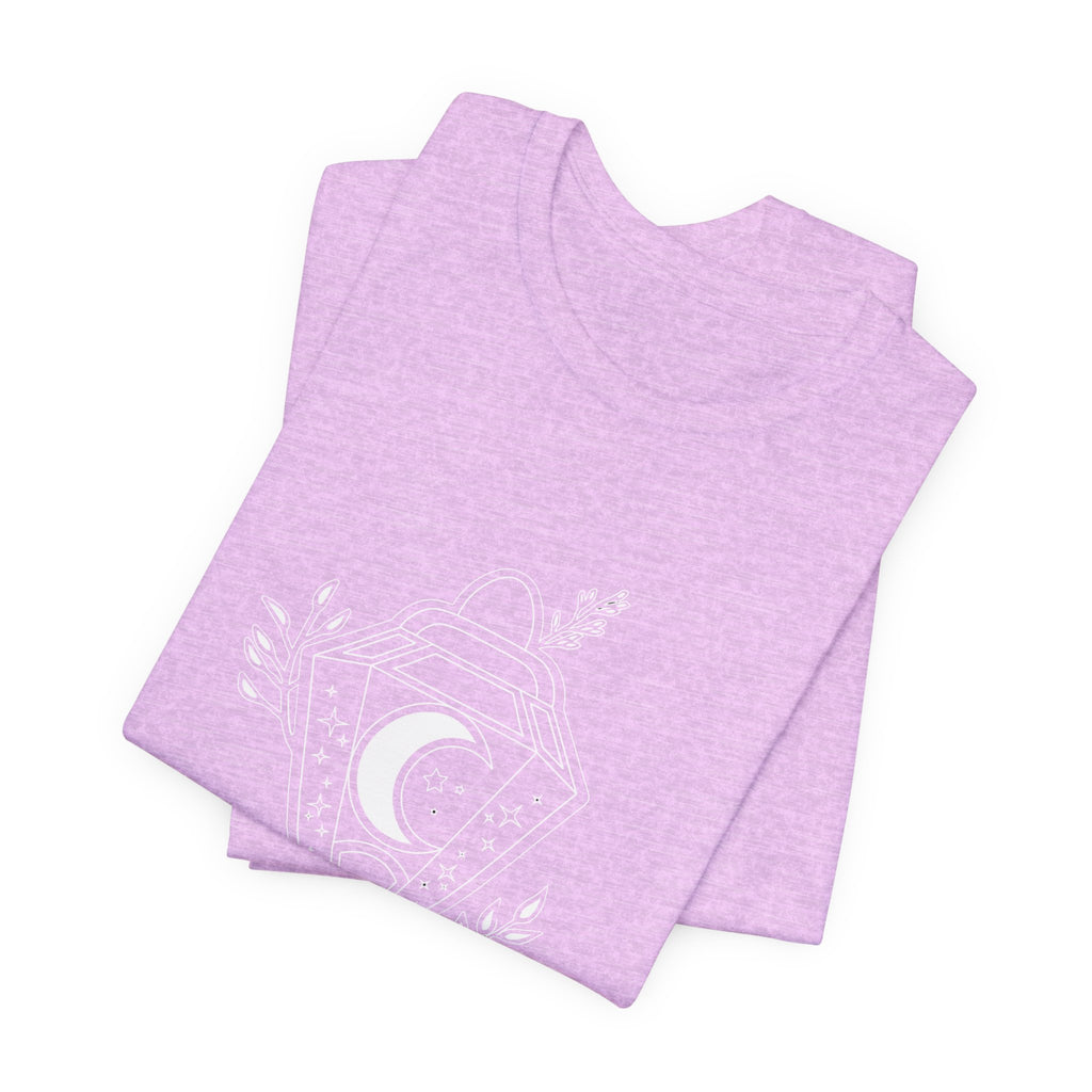 Lunar Apotheca Tee — UNISEX Moon Lantern Graphic T‑Shirt