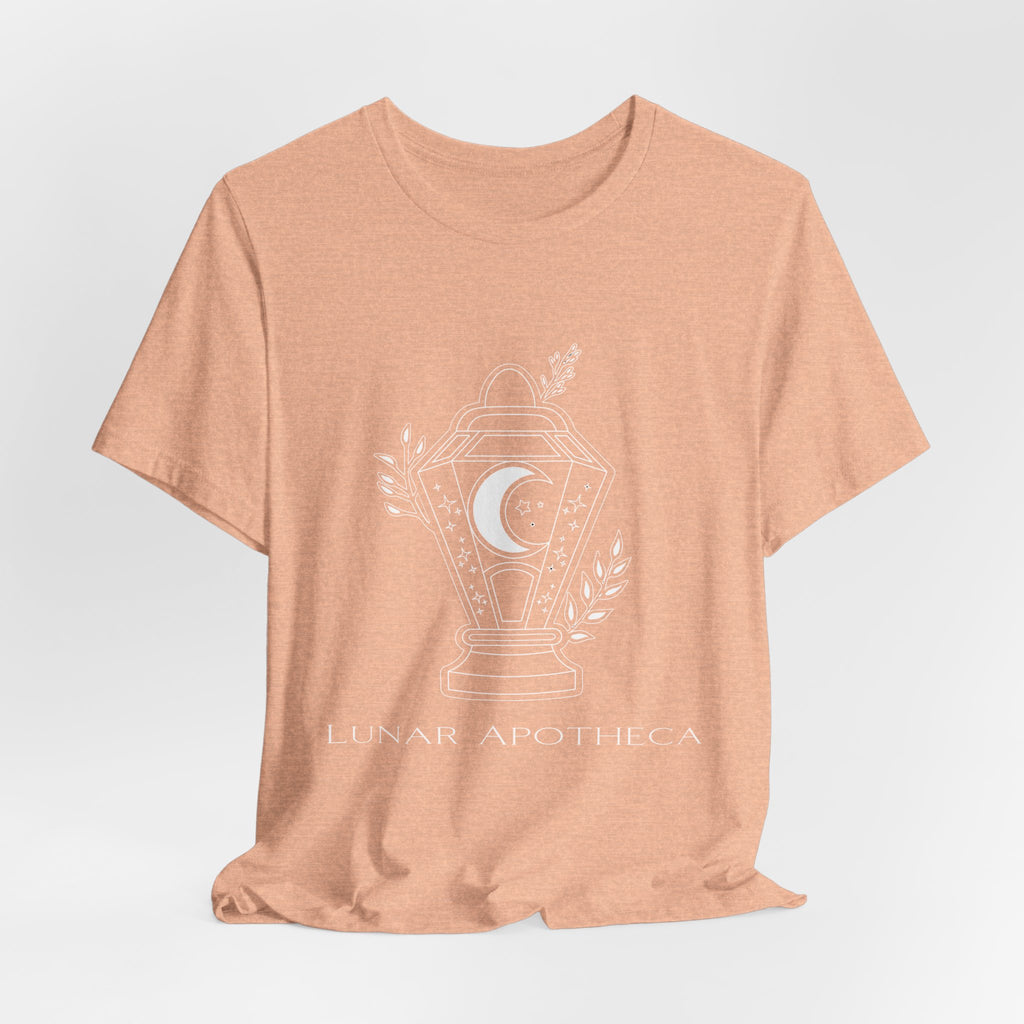 Lunar Apotheca Tee — UNISEX Moon Lantern Graphic T‑Shirt
