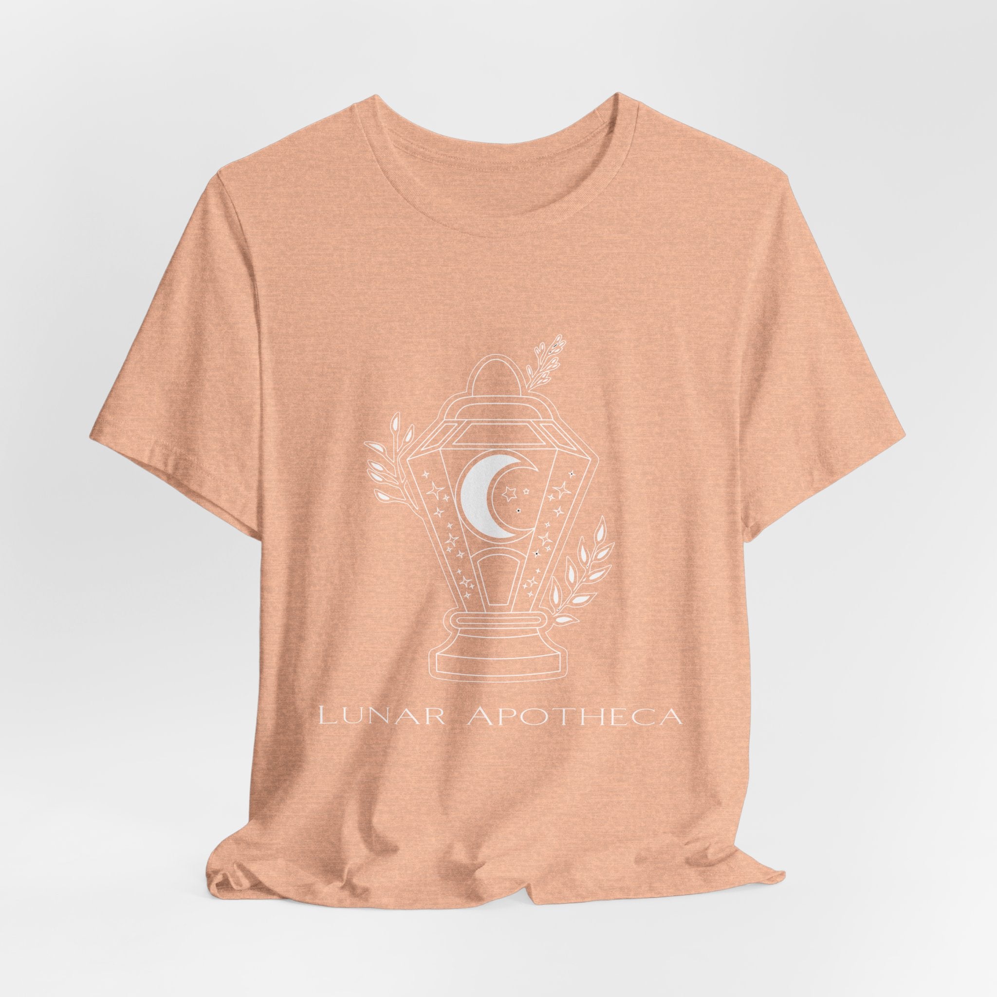 Lunar Apotheca Tee — UNISEX Moon Lantern Graphic T‑Shirt