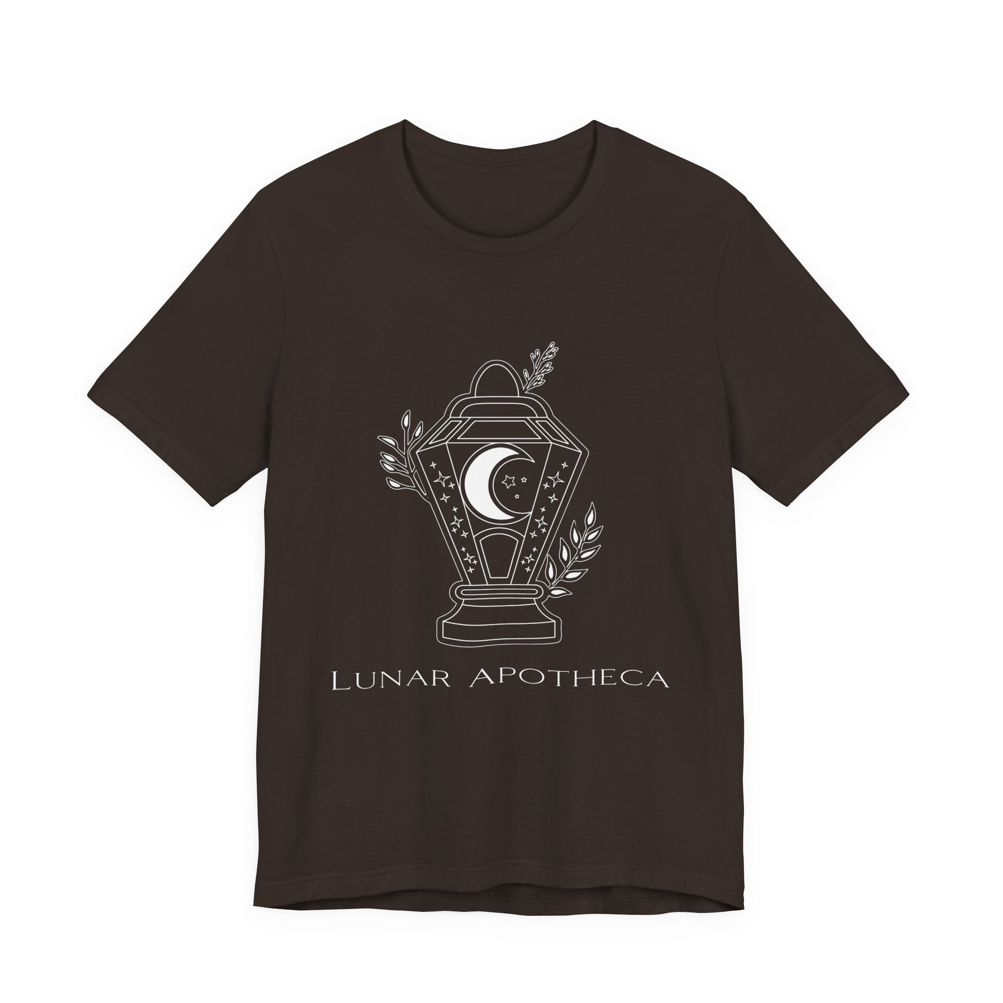 Lunar Apotheca Tee — UNISEX Moon Lantern Graphic T‑Shirt