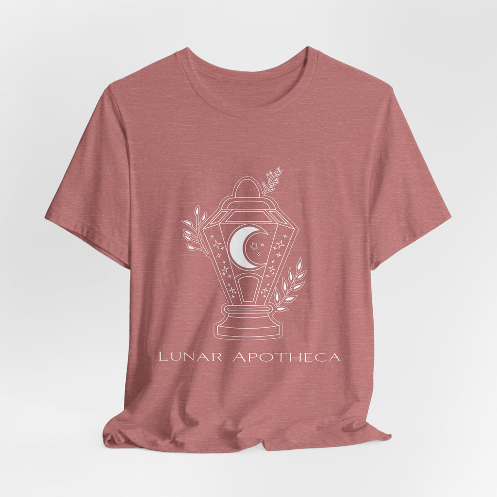 Lunar Apotheca Tee — UNISEX Moon Lantern Graphic T‑Shirt