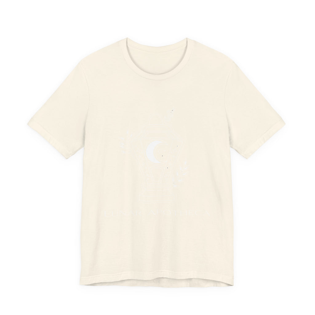 Lunar Apotheca Tee — UNISEX Moon Lantern Graphic T‑Shirt