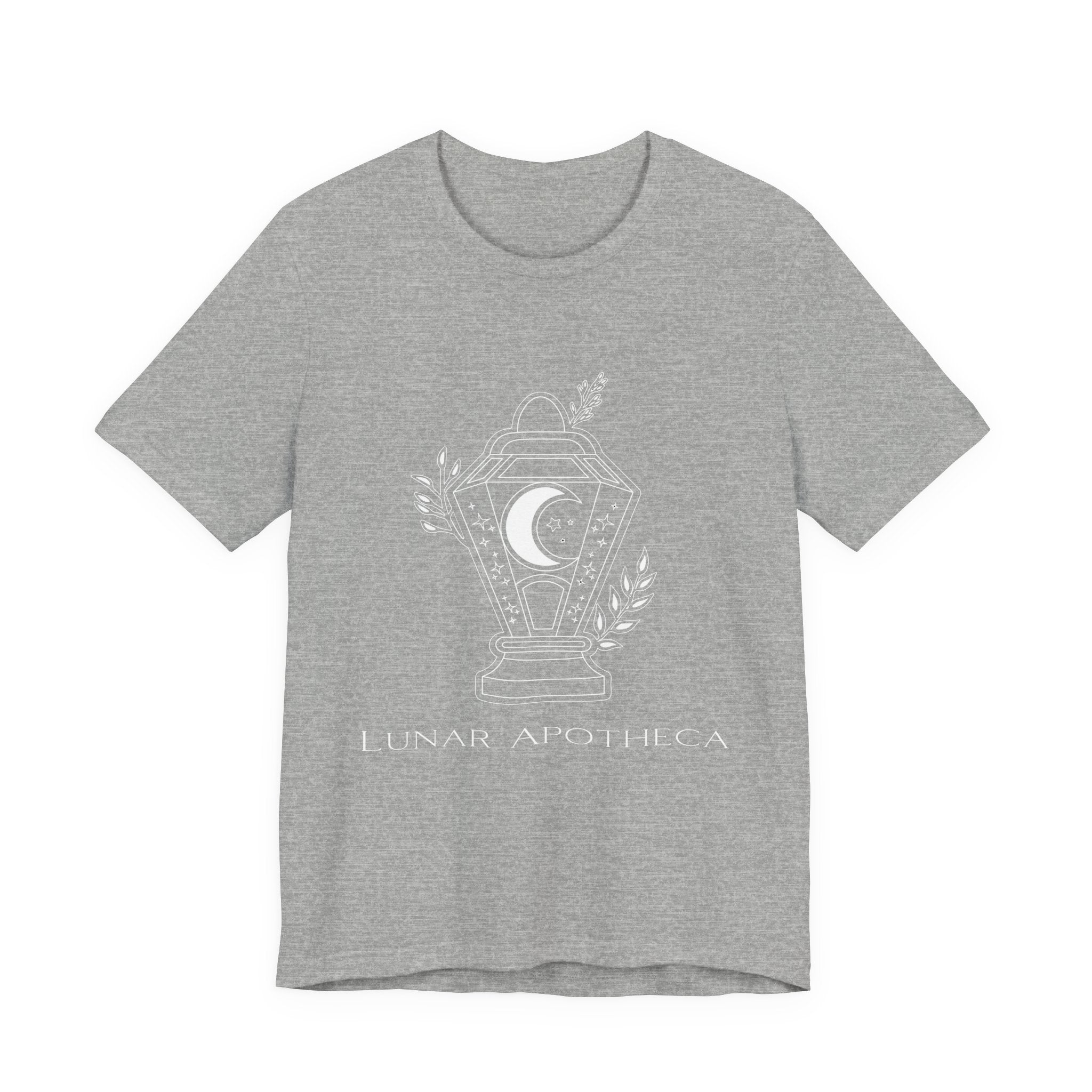 Lunar Apotheca Tee — UNISEX Moon Lantern Graphic T‑Shirt