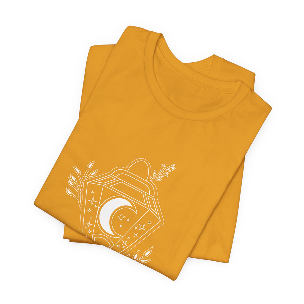 Lunar Apotheca Tee — UNISEX Moon Lantern Graphic T‑Shirt