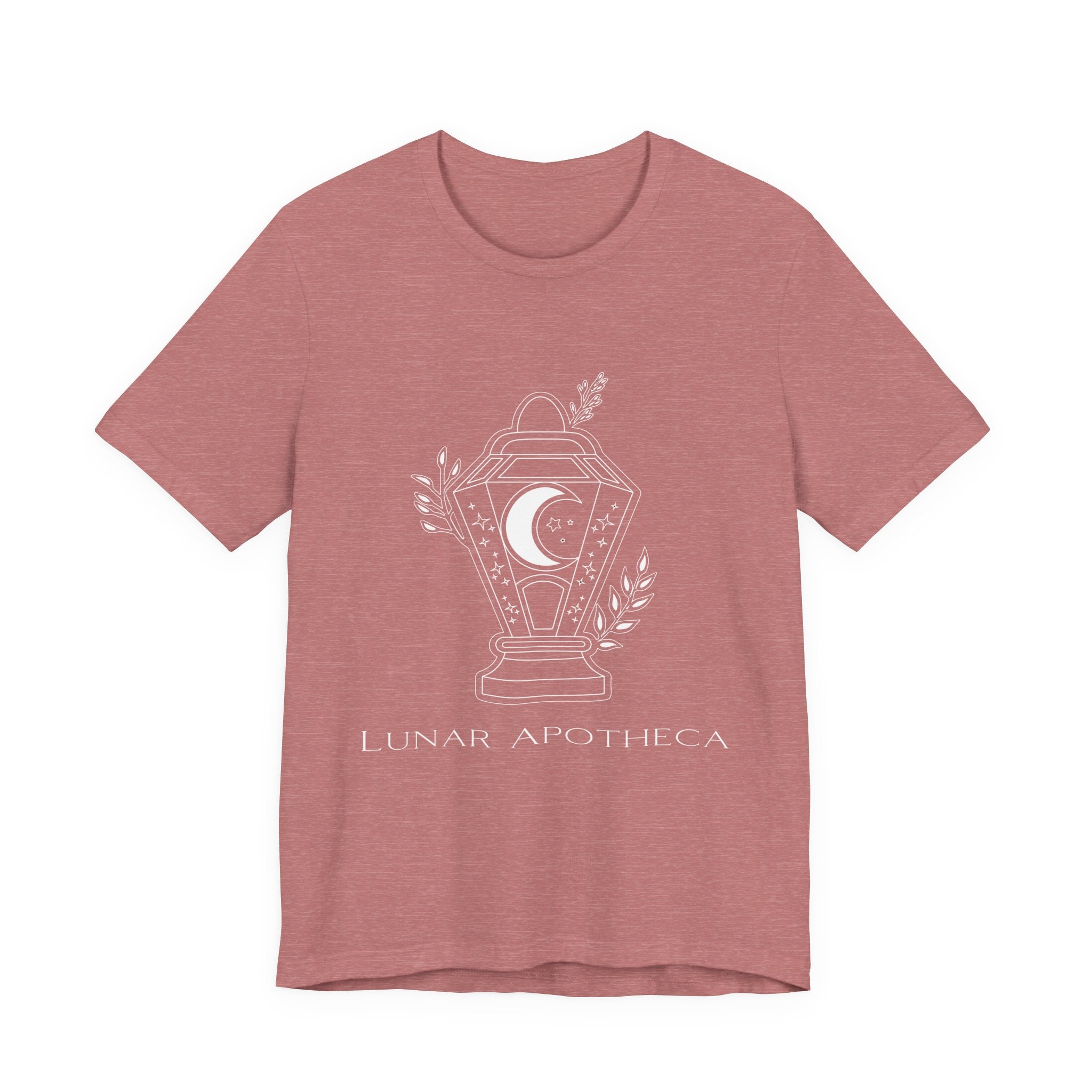 Lunar Apotheca Tee — UNISEX Moon Lantern Graphic T‑Shirt
