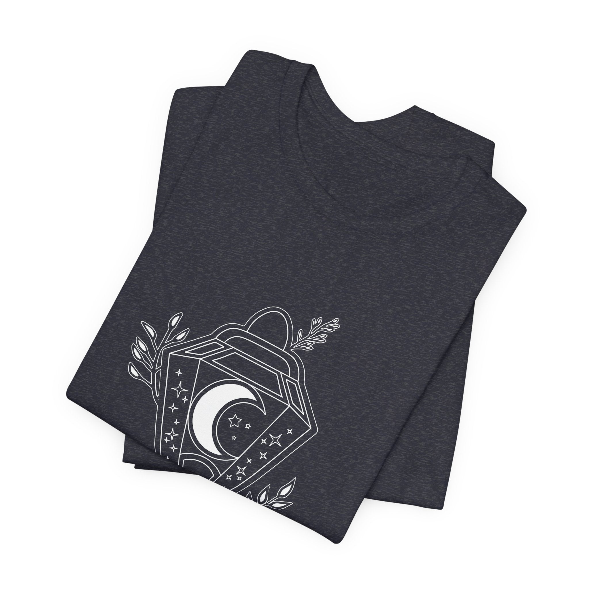 Lunar Apotheca Tee — UNISEX Moon Lantern Graphic T‑Shirt