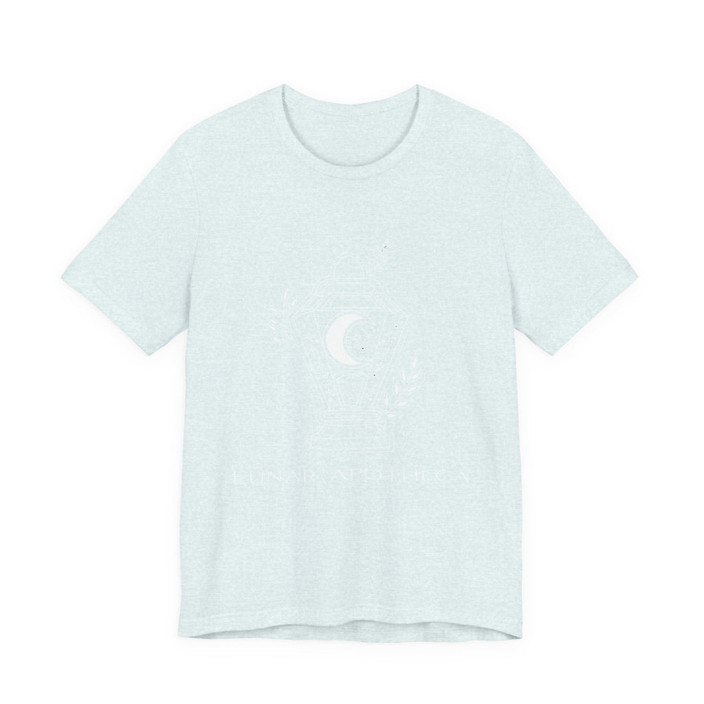 Lunar Apotheca Tee — UNISEX Moon Lantern Graphic T‑Shirt