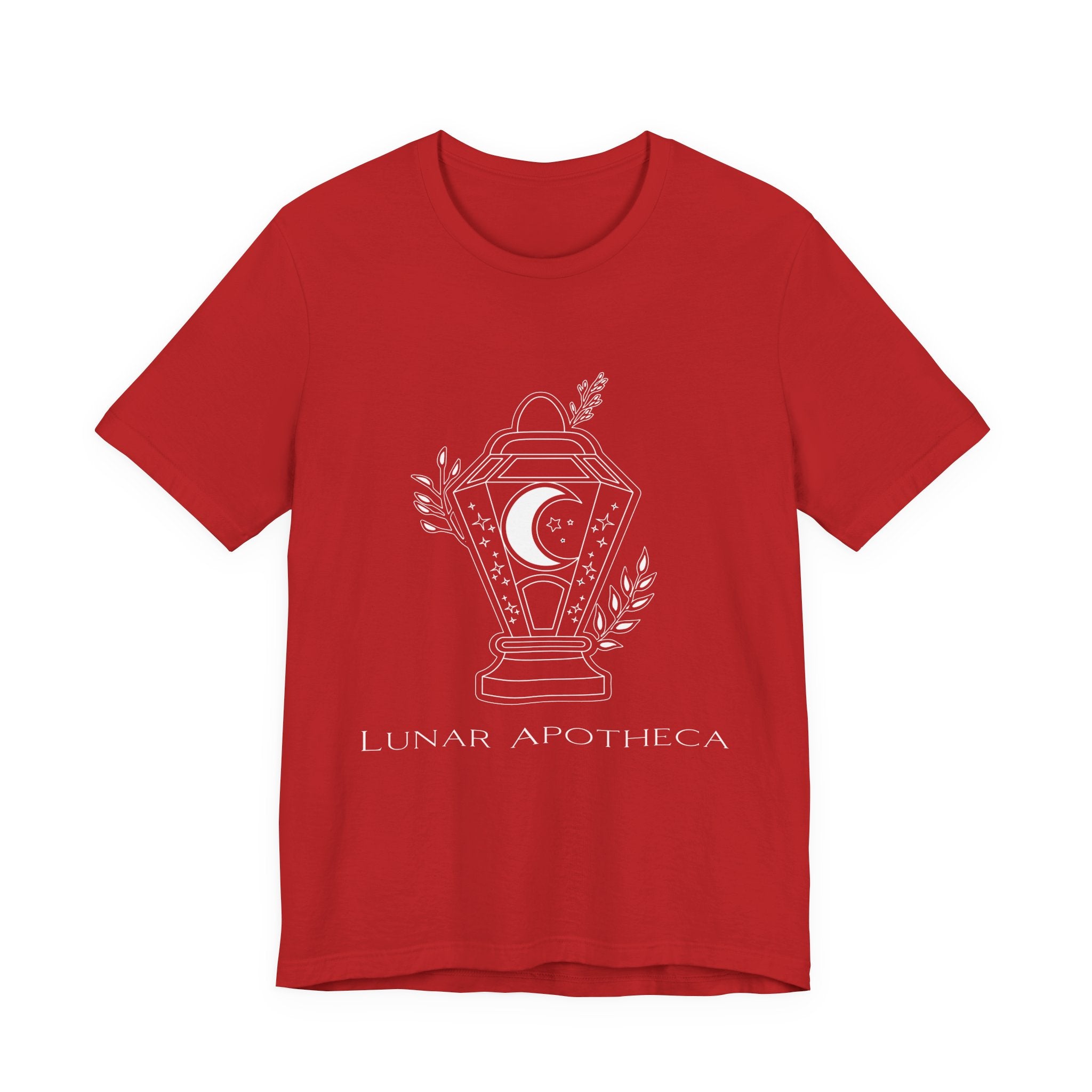 Lunar Apotheca Tee — UNISEX Moon Lantern Graphic T‑Shirt