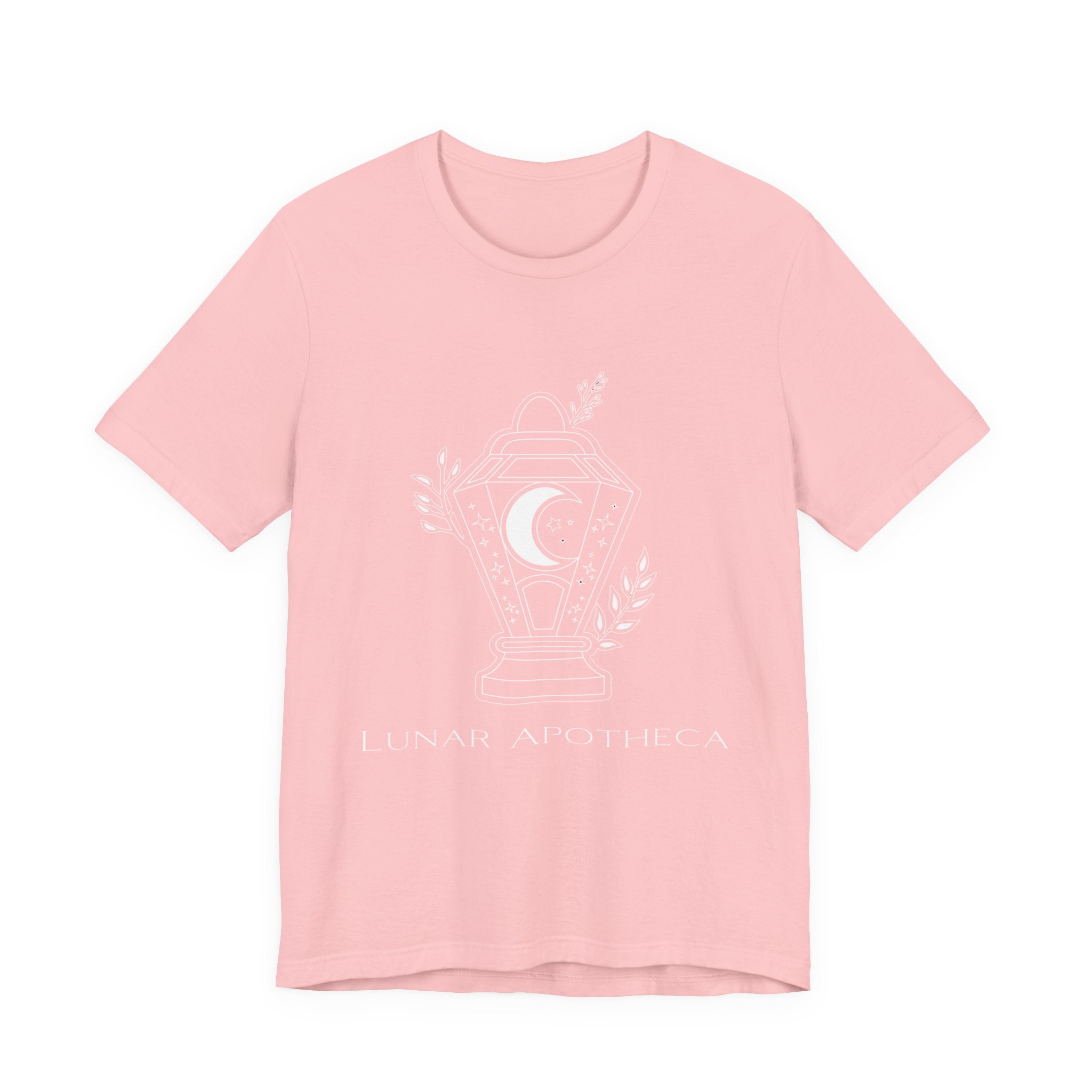 Lunar Apotheca Tee — UNISEX Moon Lantern Graphic T‑Shirt