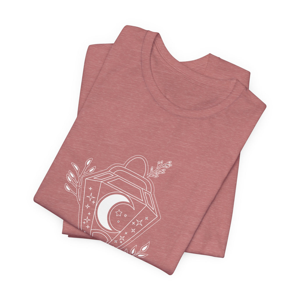 Lunar Apotheca Tee — UNISEX Moon Lantern Graphic T‑Shirt