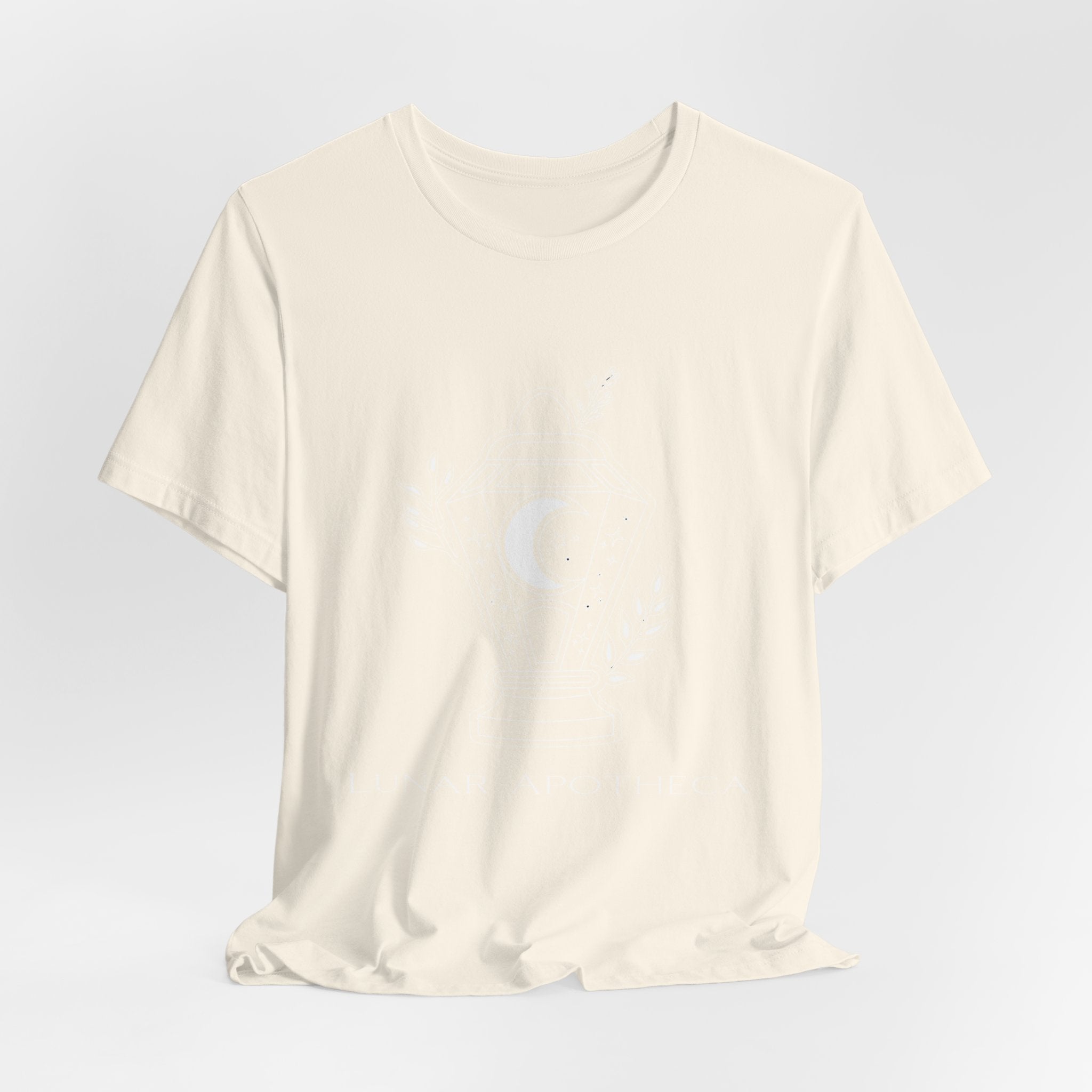 Lunar Apotheca Tee — UNISEX Moon Lantern Graphic T‑Shirt