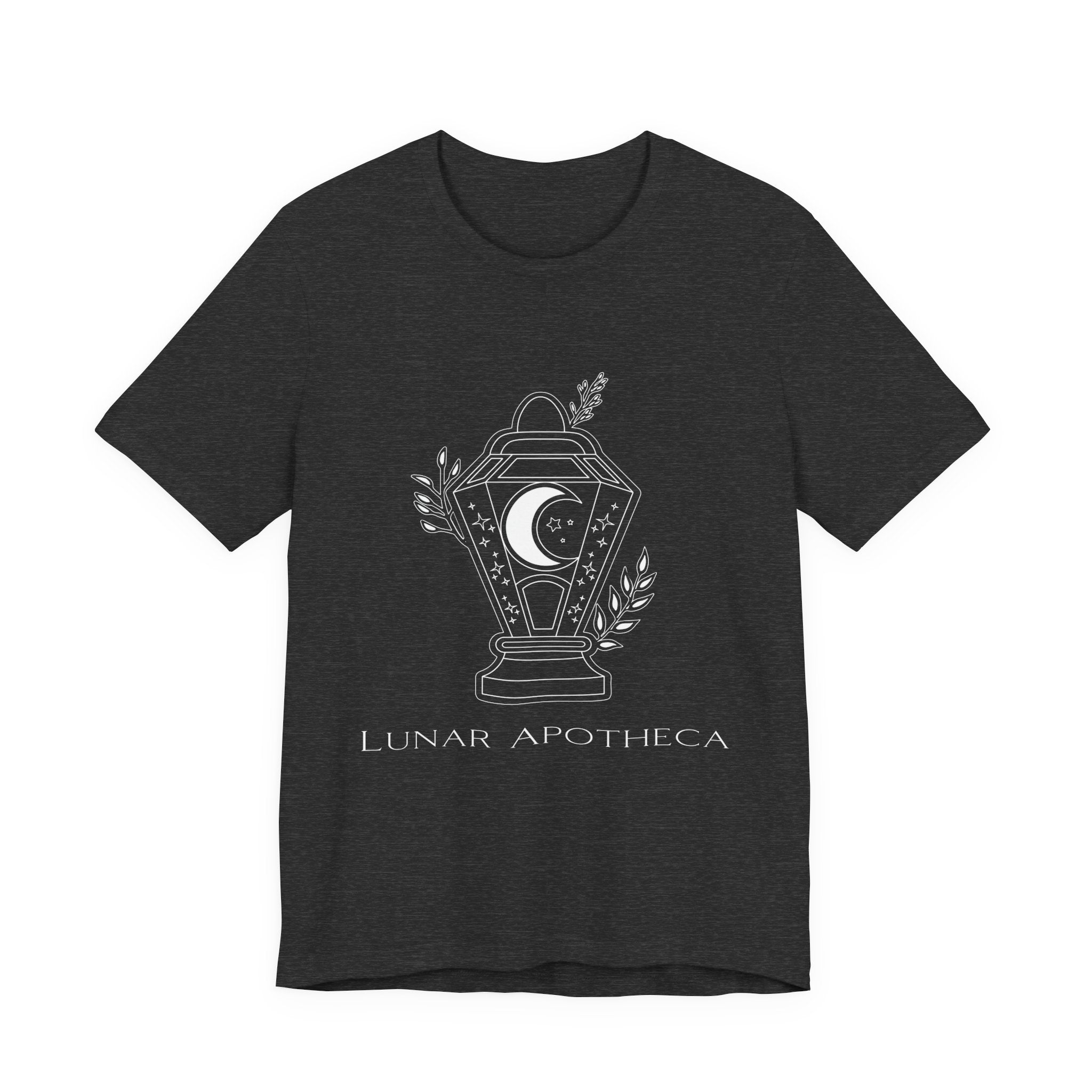Lunar Apotheca Tee — UNISEX Moon Lantern Graphic T‑Shirt