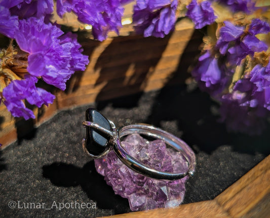 Obsidian Protection Ring