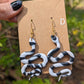 Marbled Snake Clay Earrings