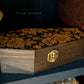 Painted Rose Coffin Box