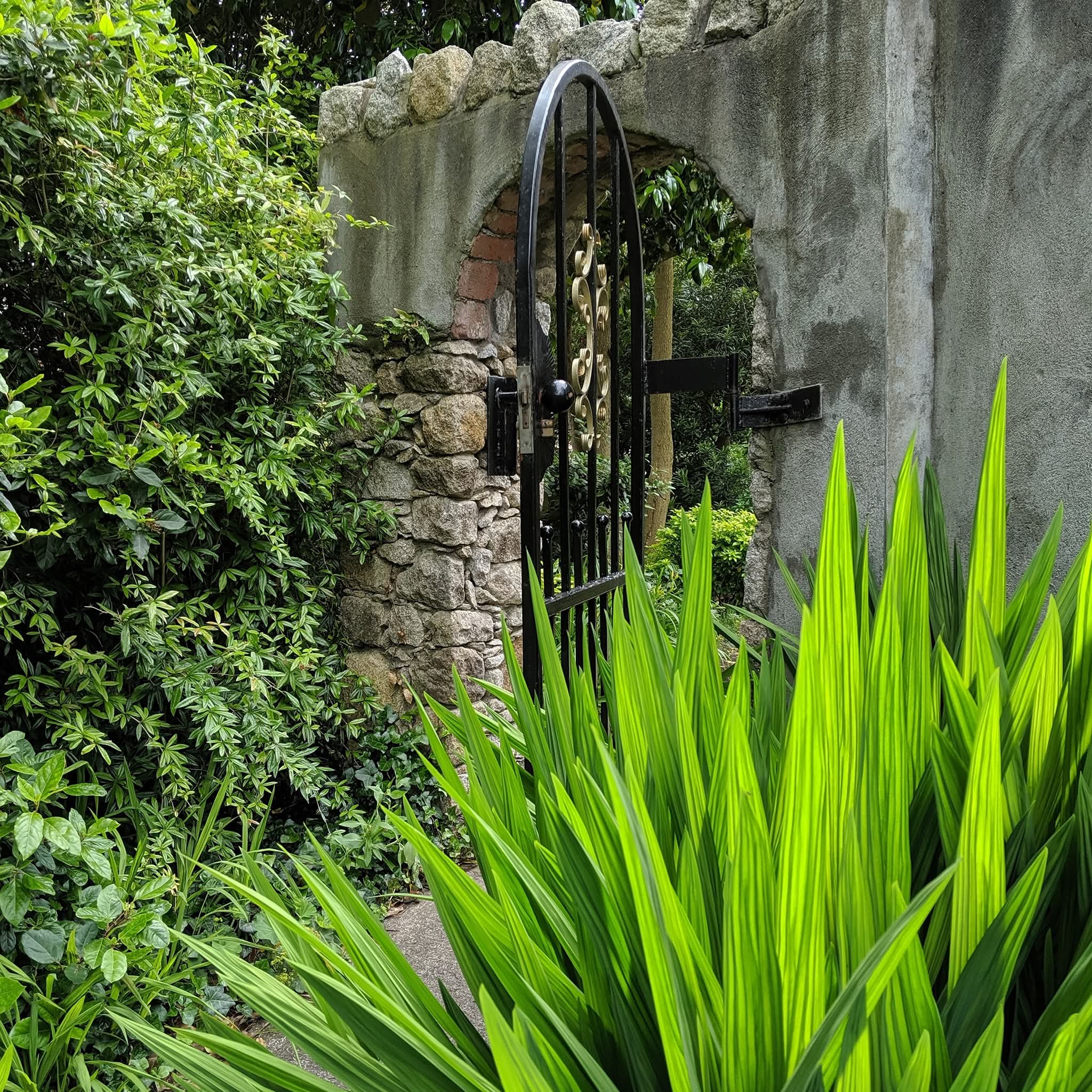 Secret Garden Linocut Art