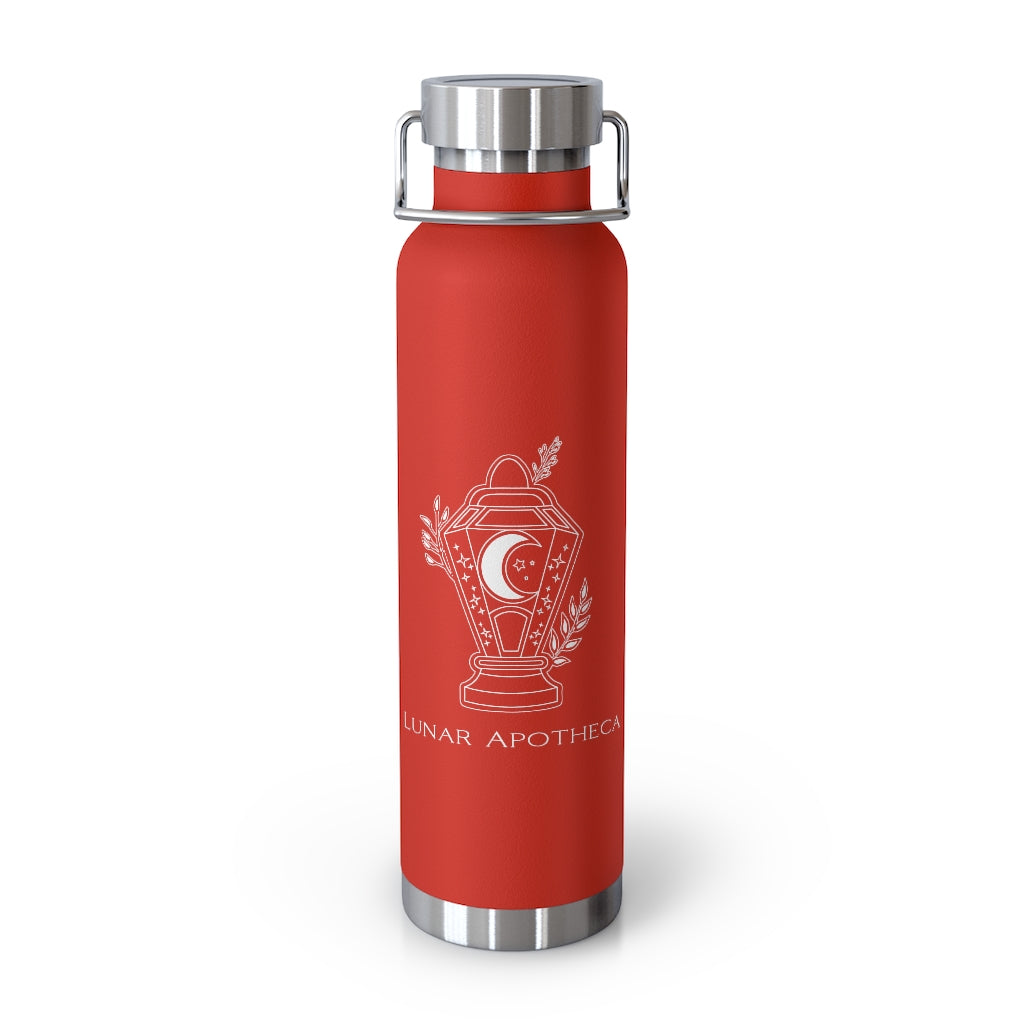 Lunar Apotheca Logo Vacuum Insulated Bottle, 22 oz