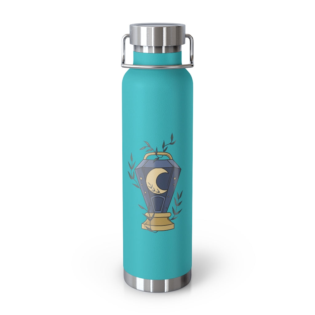 Lunar Apotheca Lantern Copper Vacuum Insulated Bottle, 22 oz