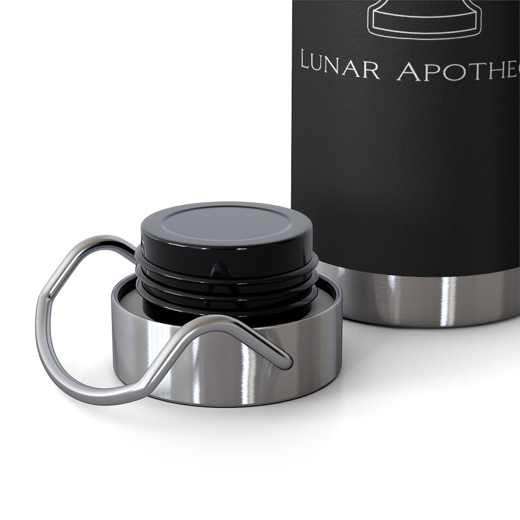 Lunar Apotheca Logo Vacuum Insulated Bottle, 22 oz