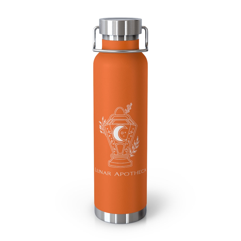 Lunar Apotheca Logo Vacuum Insulated Bottle, 22 oz