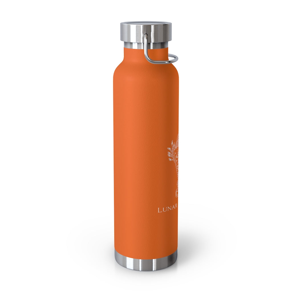 Lunar Apotheca Logo Vacuum Insulated Bottle, 22 oz