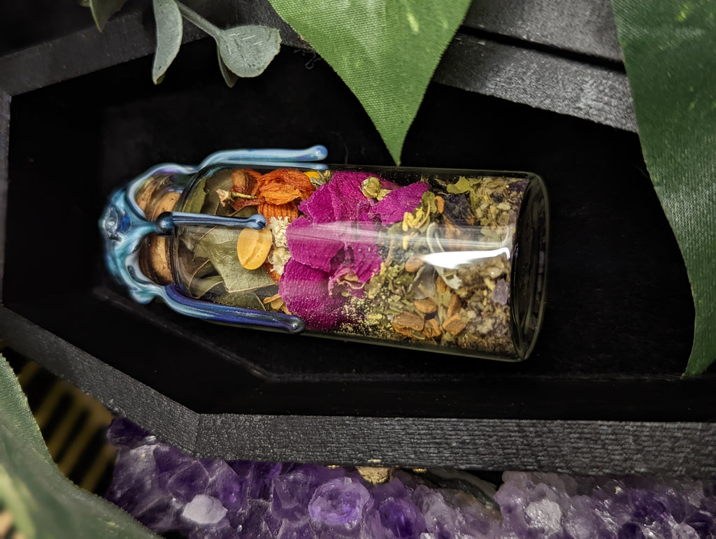 Custom Spell Jar and Scroll
