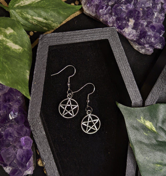 Pentagram Earrings