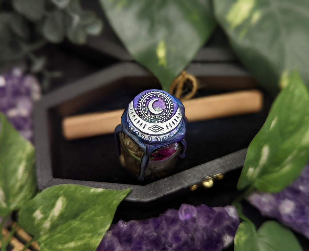 Protection and Persistence Spell Bottle and Scroll