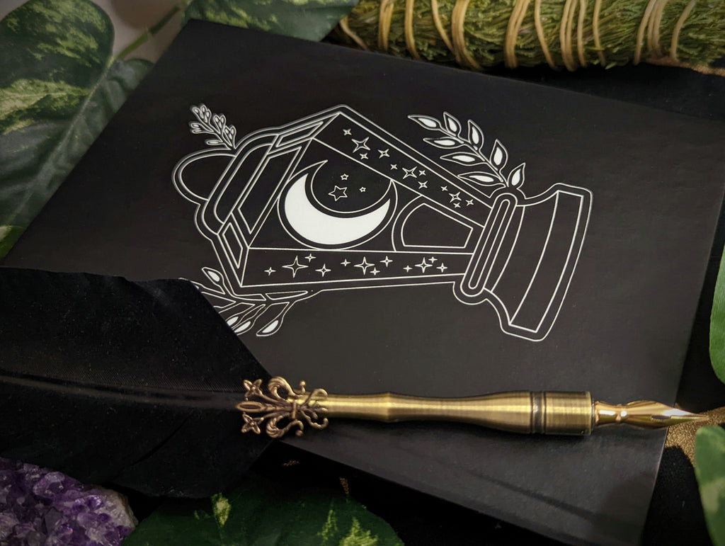 Cosmic Lantern Grimoire / Book of Shadows Journal