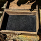 Vintage Syle Ad Box with Black Velvet