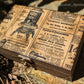 Vintage Syle Ad Box with Black Velvet