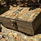 Vintage Syle Ad Box with Black Velvet