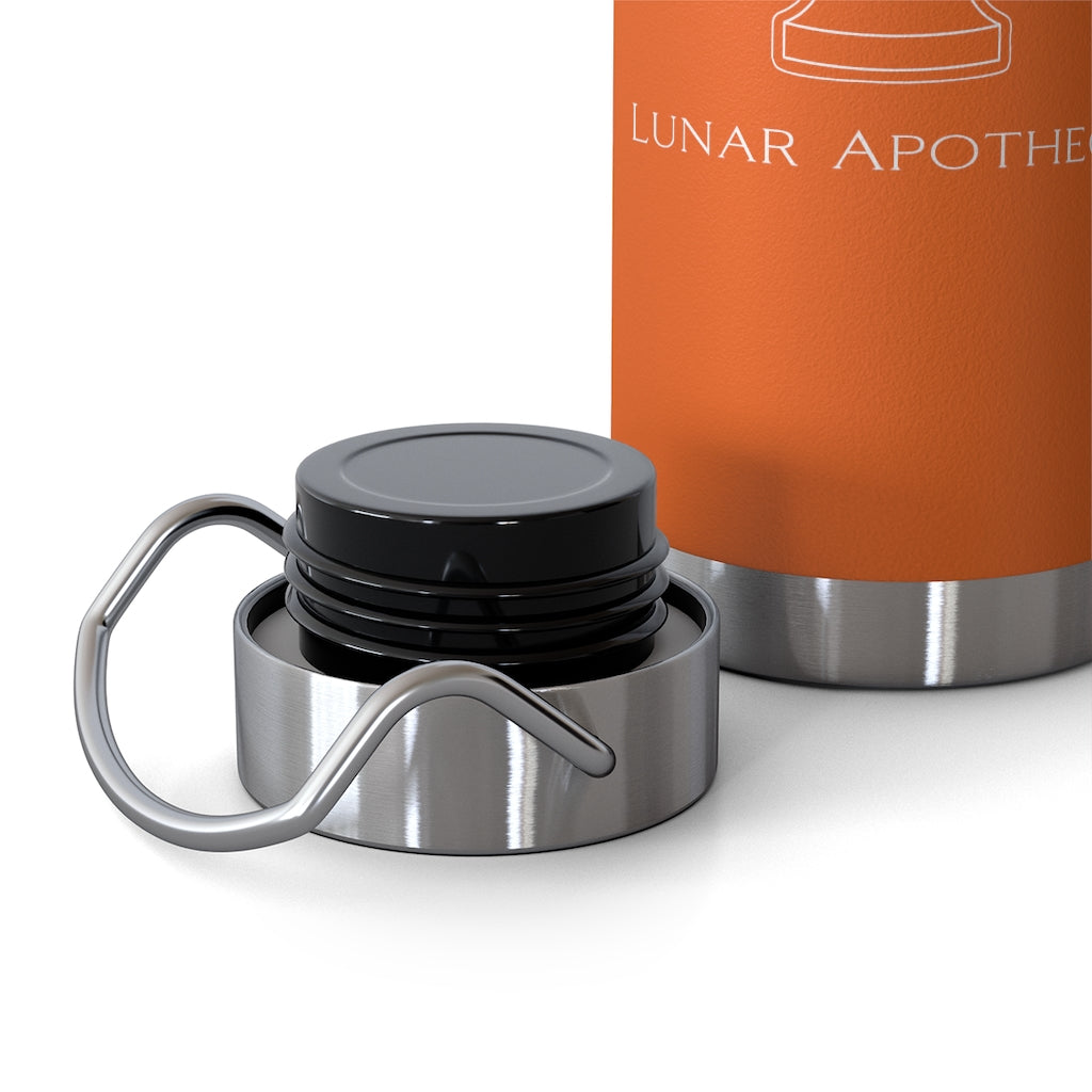 Lunar Apotheca Logo Vacuum Insulated Bottle, 22 oz